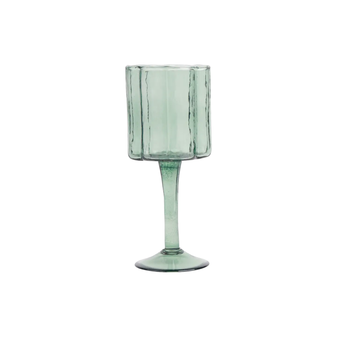 Daisy Wine Glass