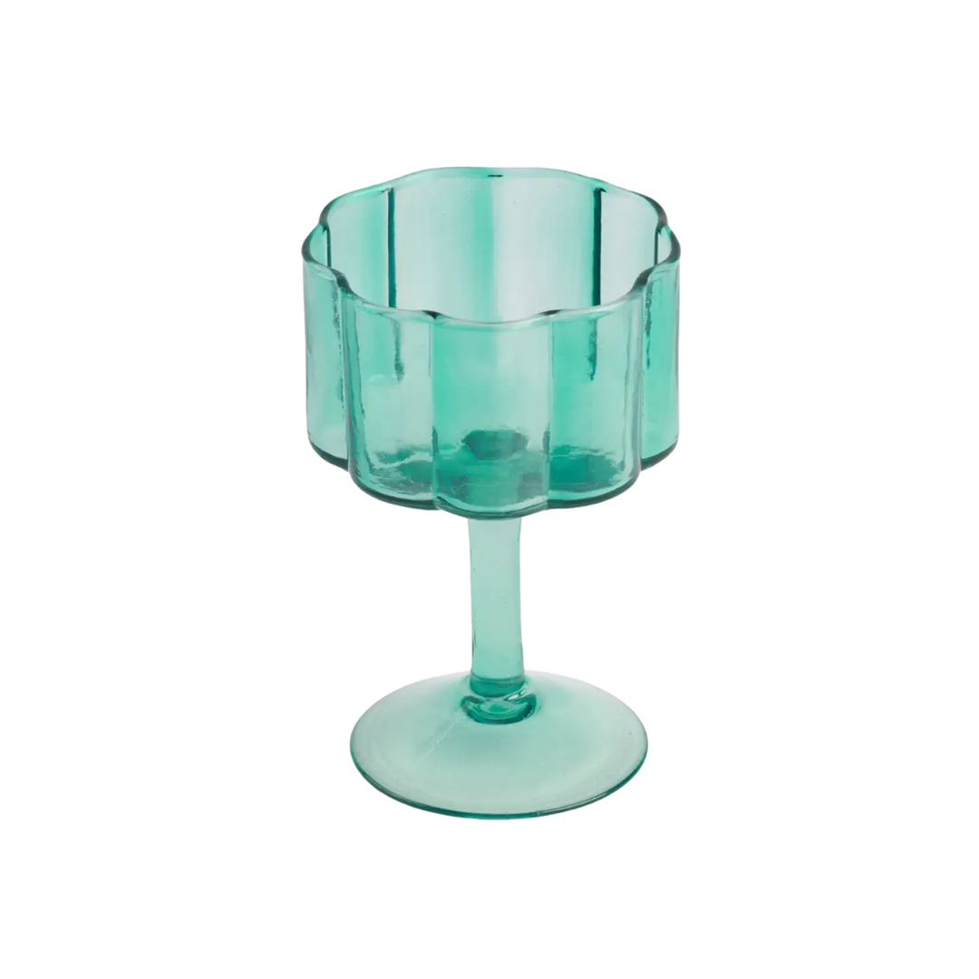 Daisy Wine Glass