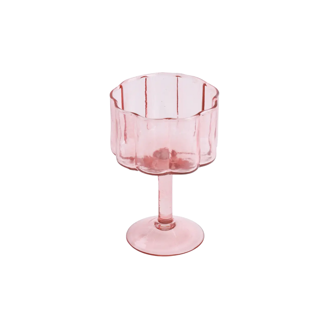 Daisy Wine Glass