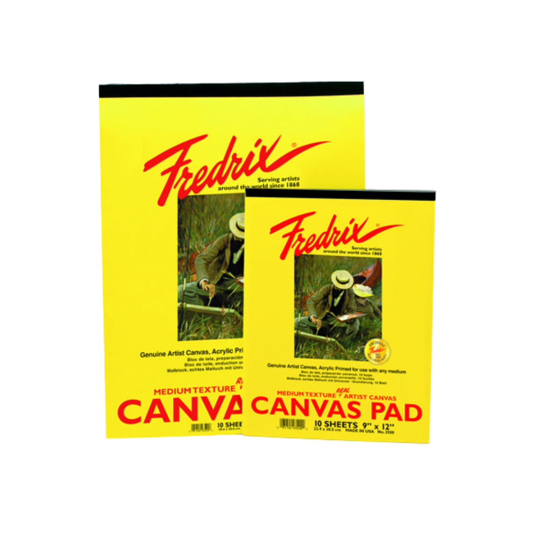 Real Canvas Pad 9x12