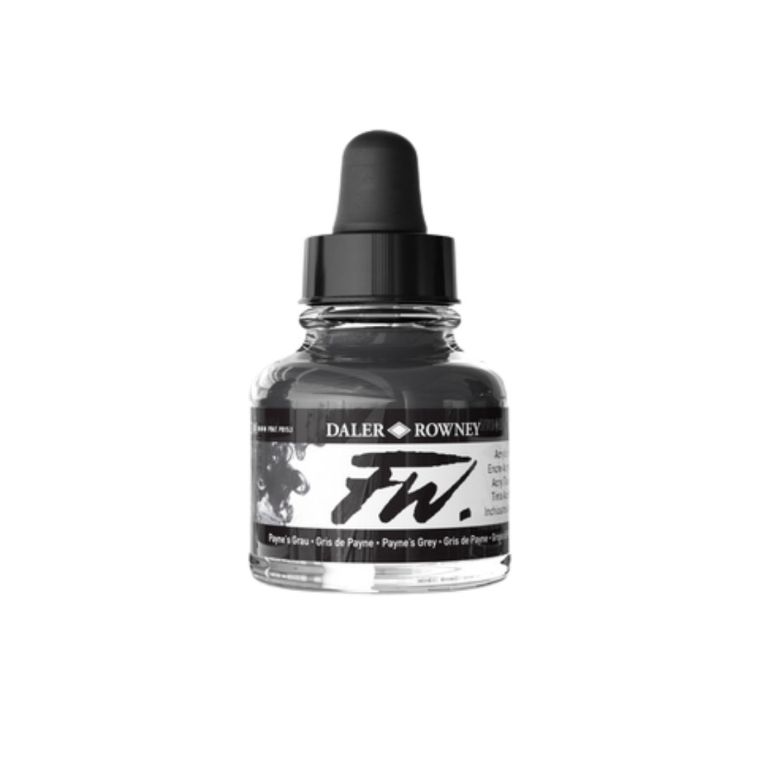 FW Liquid Acrylic Ink 1oz - Payne Grey