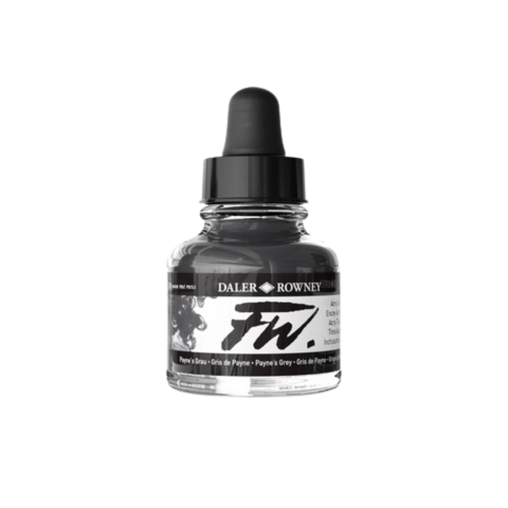 FW Liquid Acrylic Ink 1oz - Payne Grey