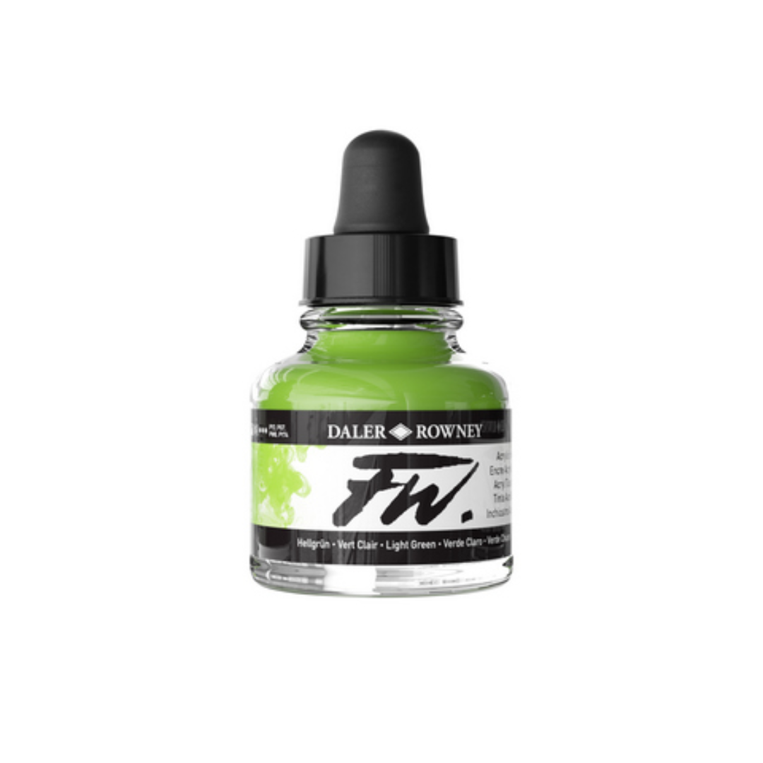 FW Liquid Acrylic Ink 1oz - Light Green