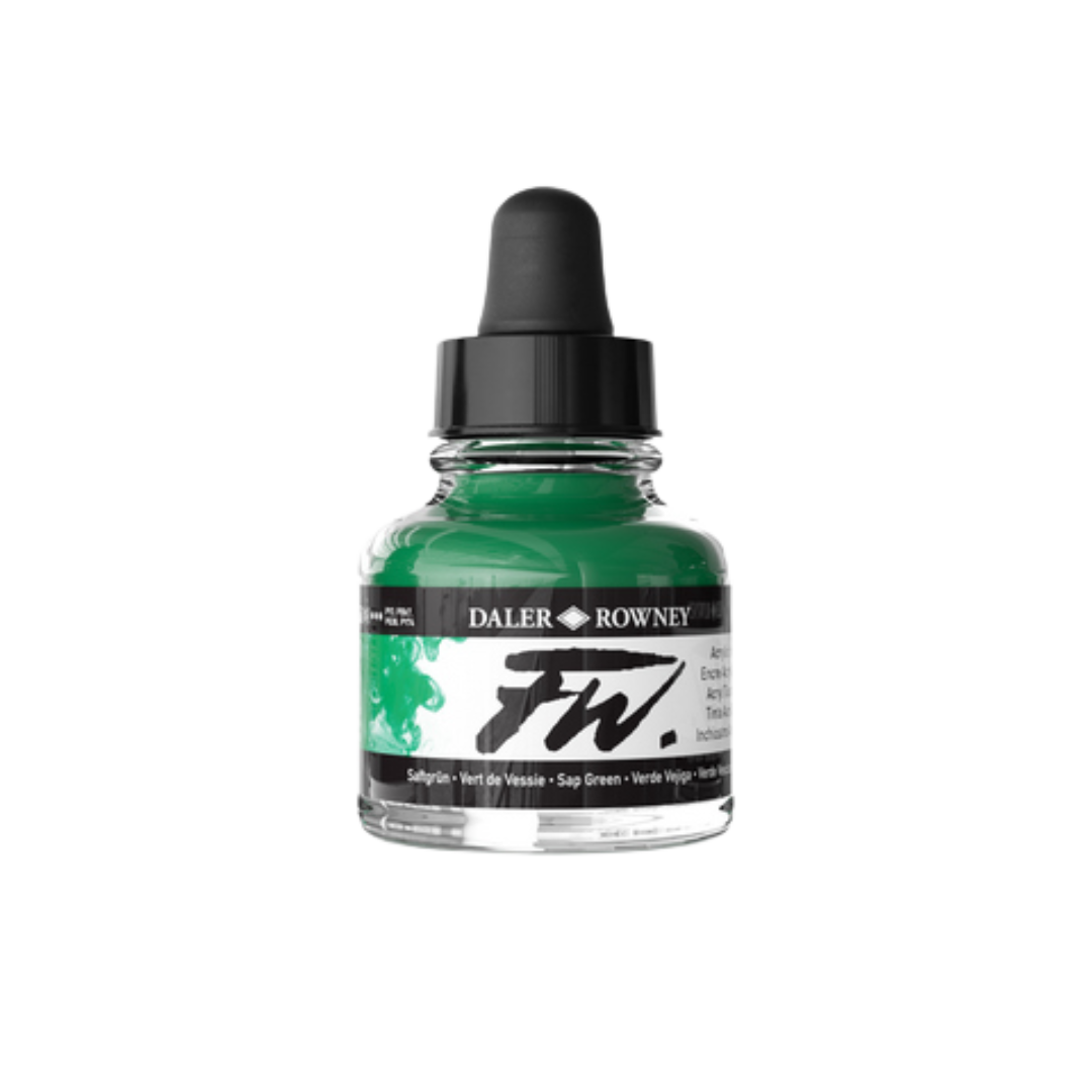FW Liquid Acrylic Ink 1oz - Sap Green