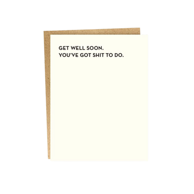 Get Well Soon Card
