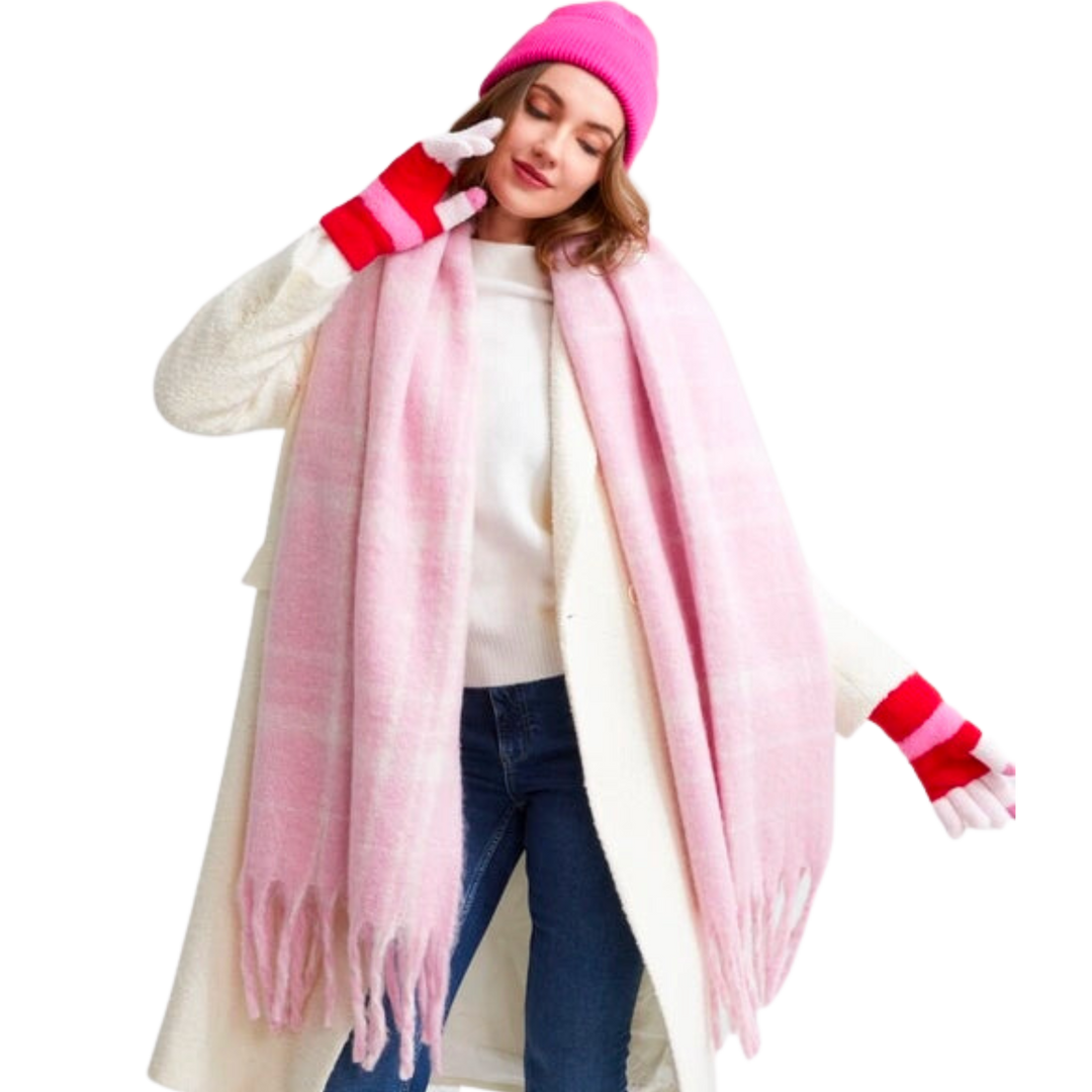 Isadora Blush Scarf