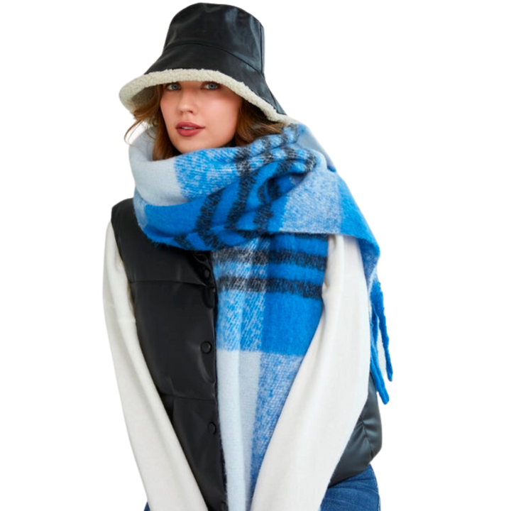 Raine Scarf in Sky