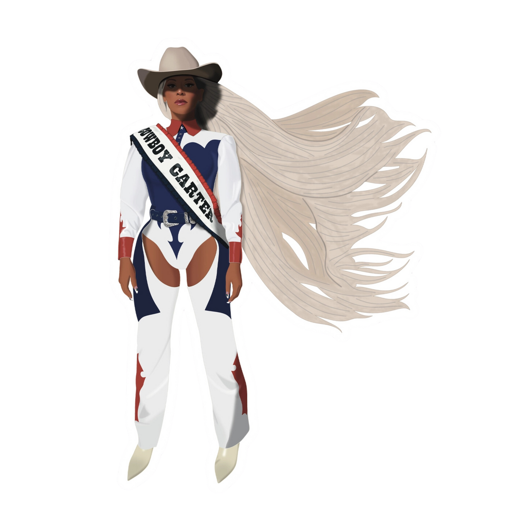 Beyoncé Cowboy Carter Sticker