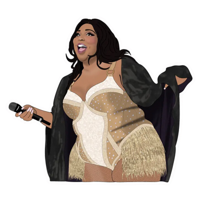 Lizzo Detailed Sticker