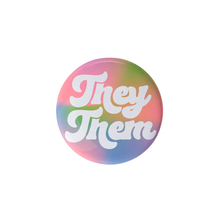 Pronoun Pinback Buttons