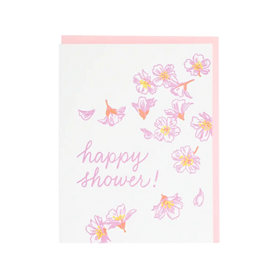 Blossoms Shower Card