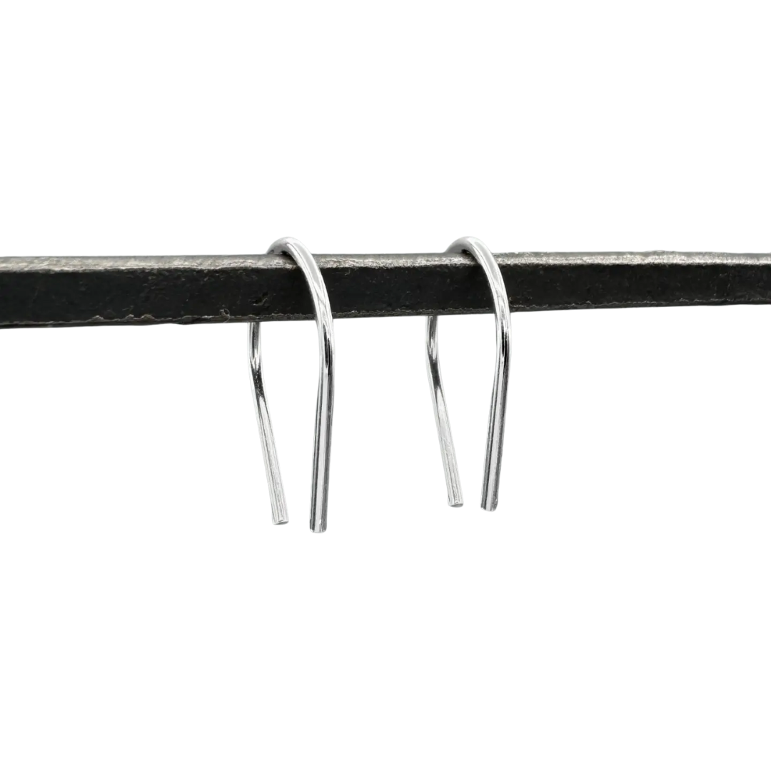 Small Horseshoe Hoop Earrings