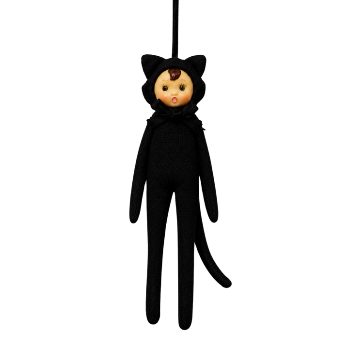 Lucky Luna Spooky Sidekick Elf Ornament
