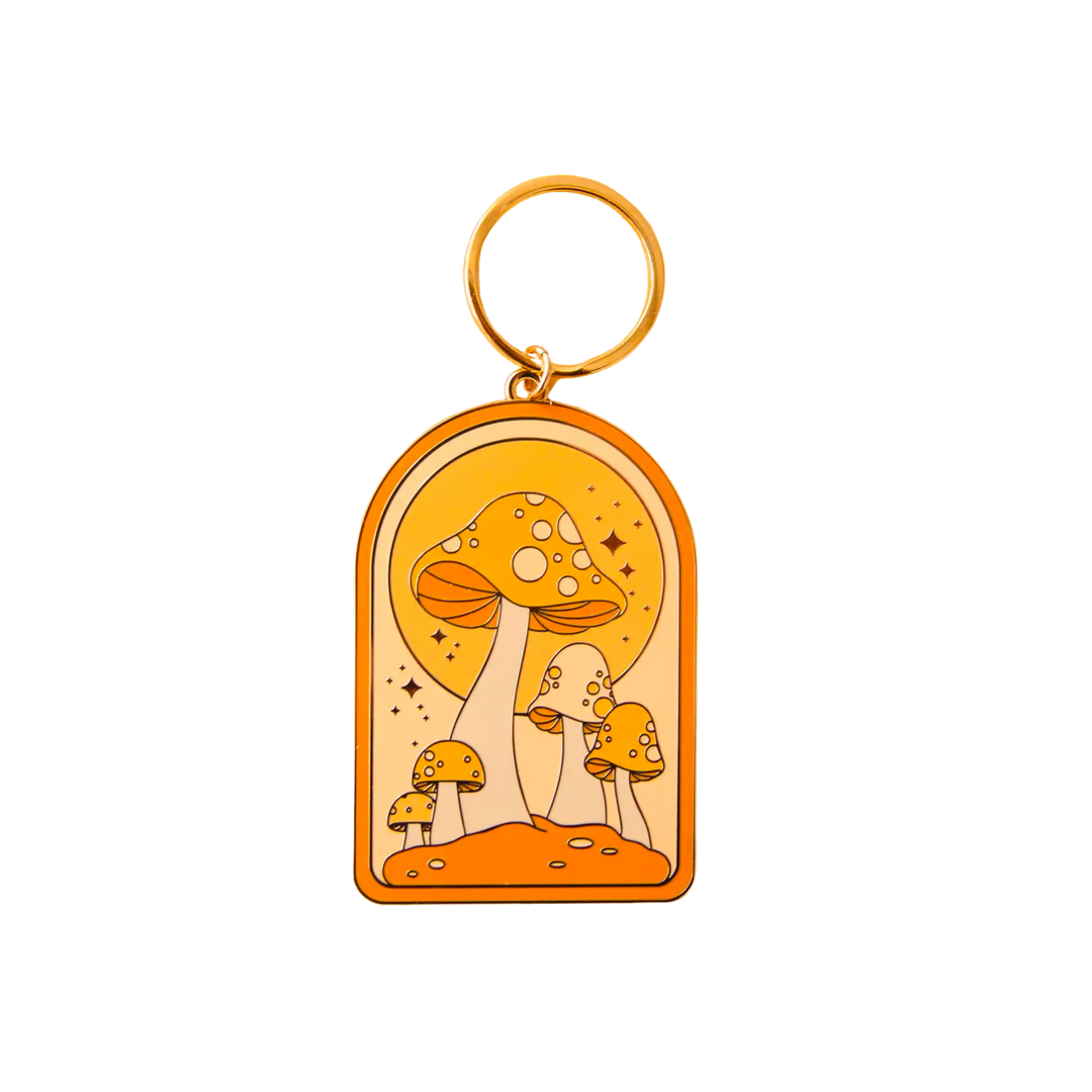 Magic Mushroom Keychain