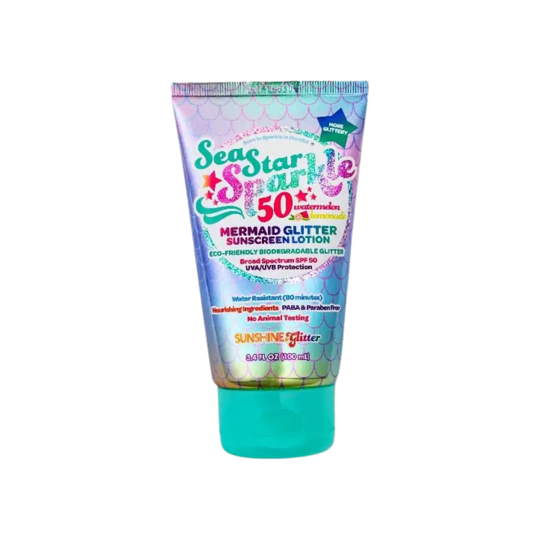 Sea Star Sparkle - Glitter Sunscreen SPF 50