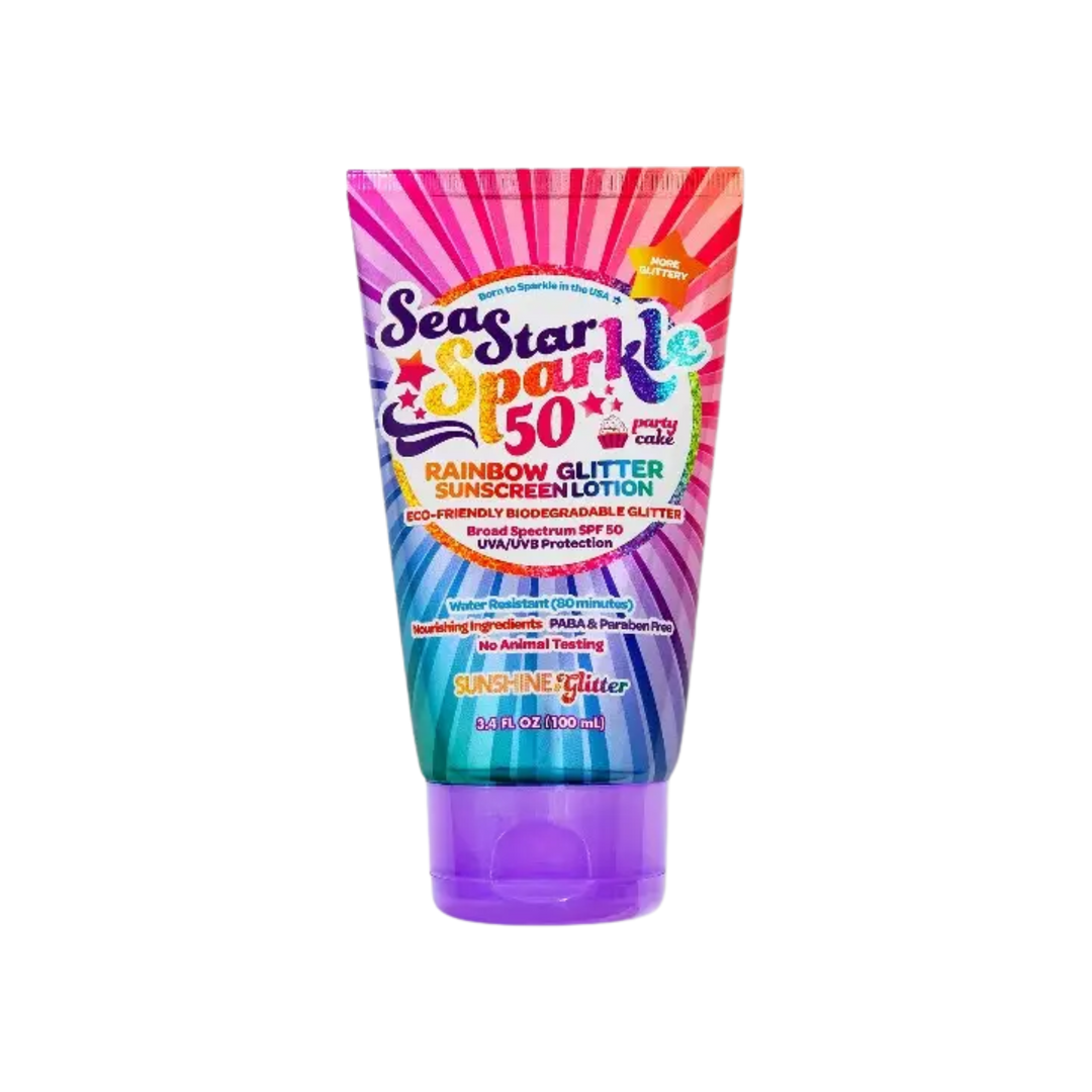 Sea Star Sparkle - Glitter Sunscreen SPF 50