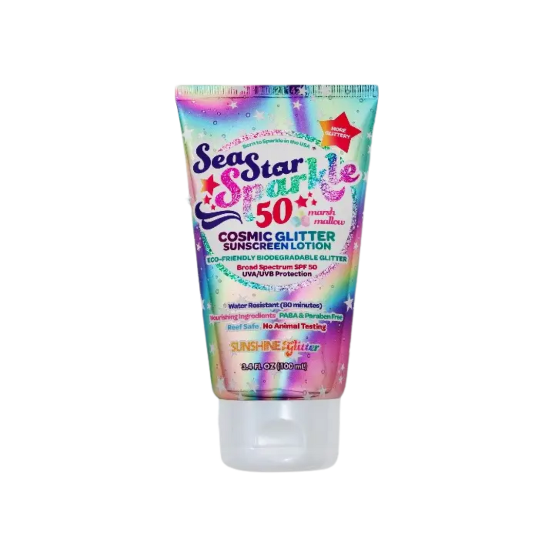 Sea Star Sparkle - Glitter Sunscreen SPF 50