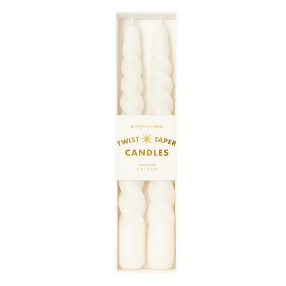 Twist Taper Candles