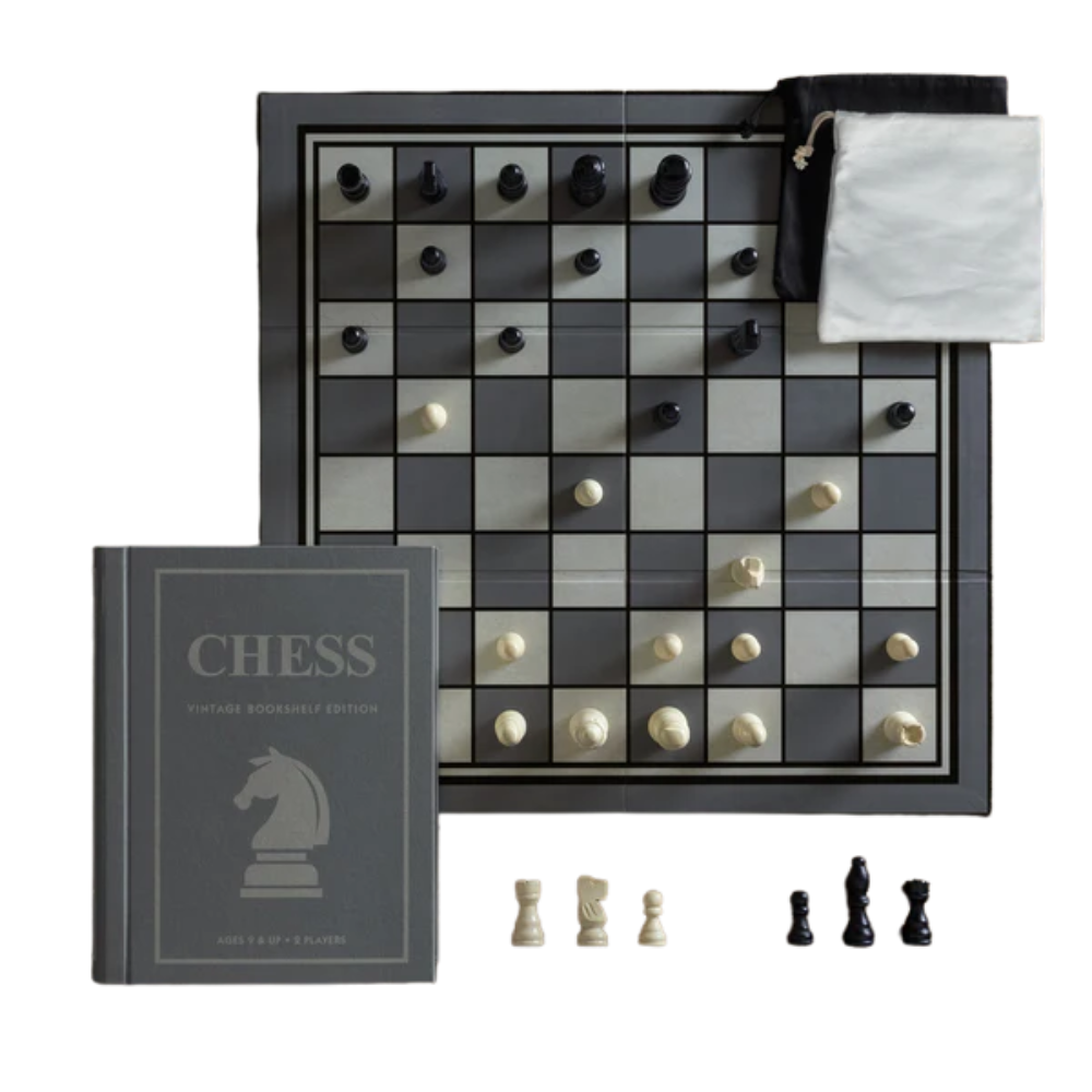Chess Vintage Bookshelf Edition