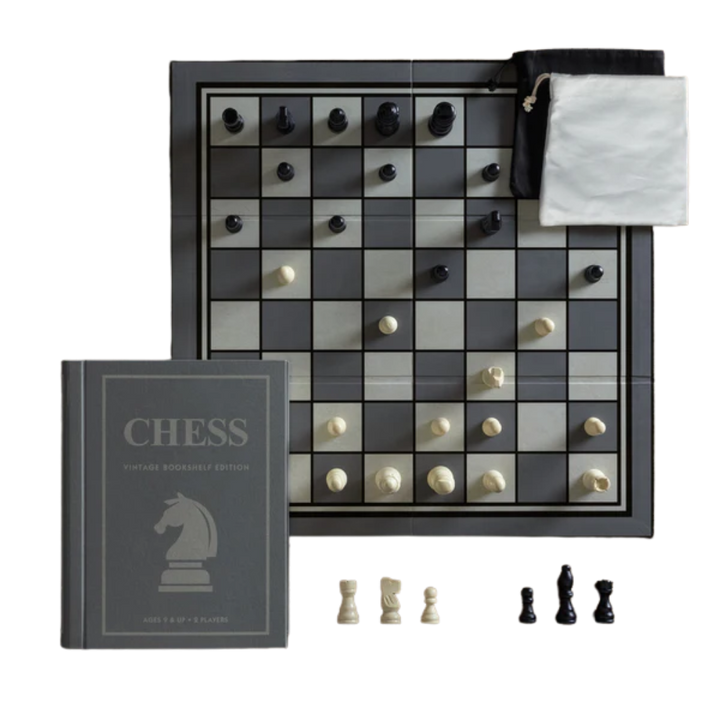 Chess Vintage Bookshelf Edition