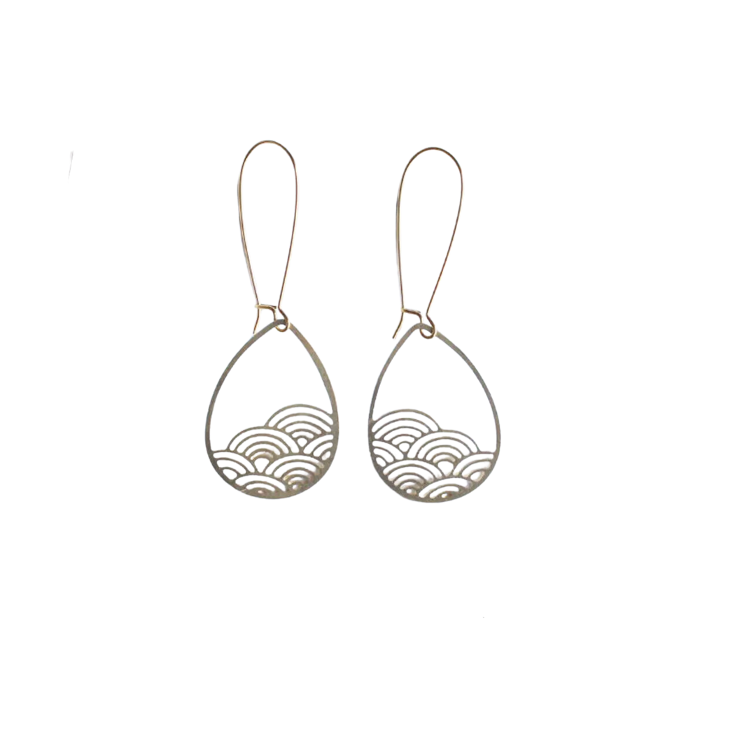 Raindrop Cloud Earrings