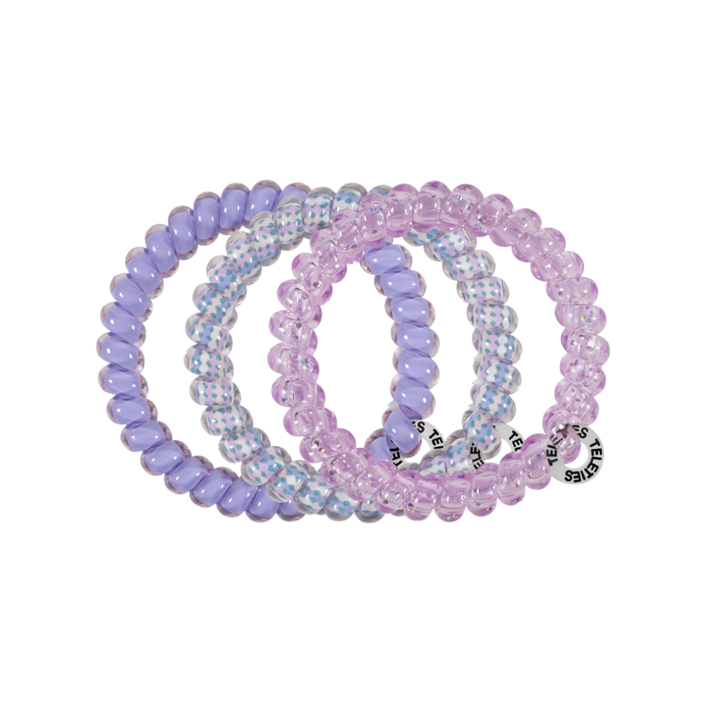 Lavender Mist Hair Ties - Small (3ct)