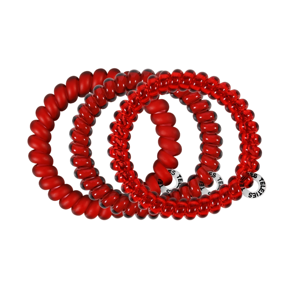 Red Carpet Ready Hair Ties - Small (3ct)