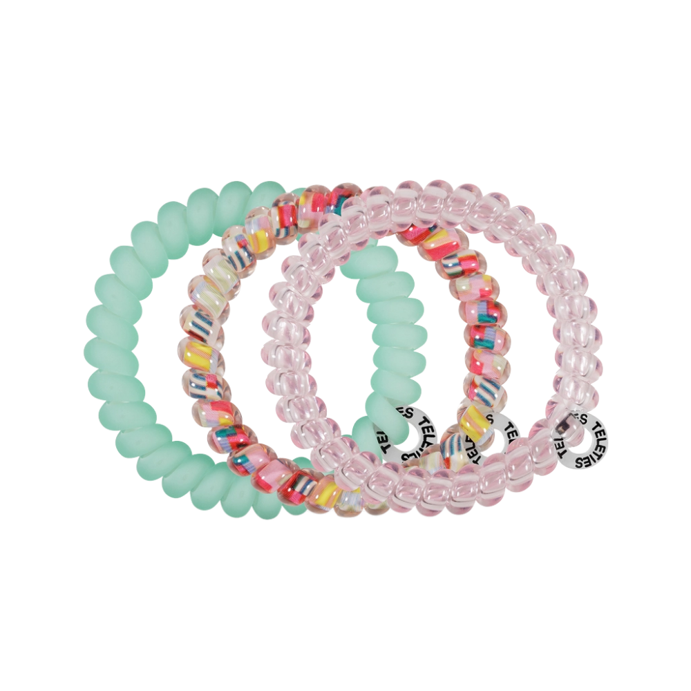 Spring Splash Hair Ties - Small (3ct)