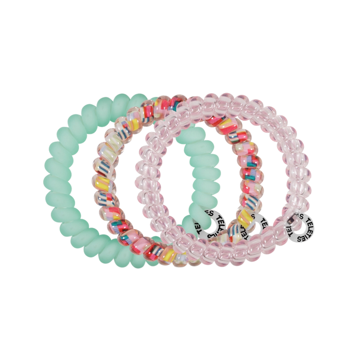 Spring Splash Hair Ties - Small (3ct)