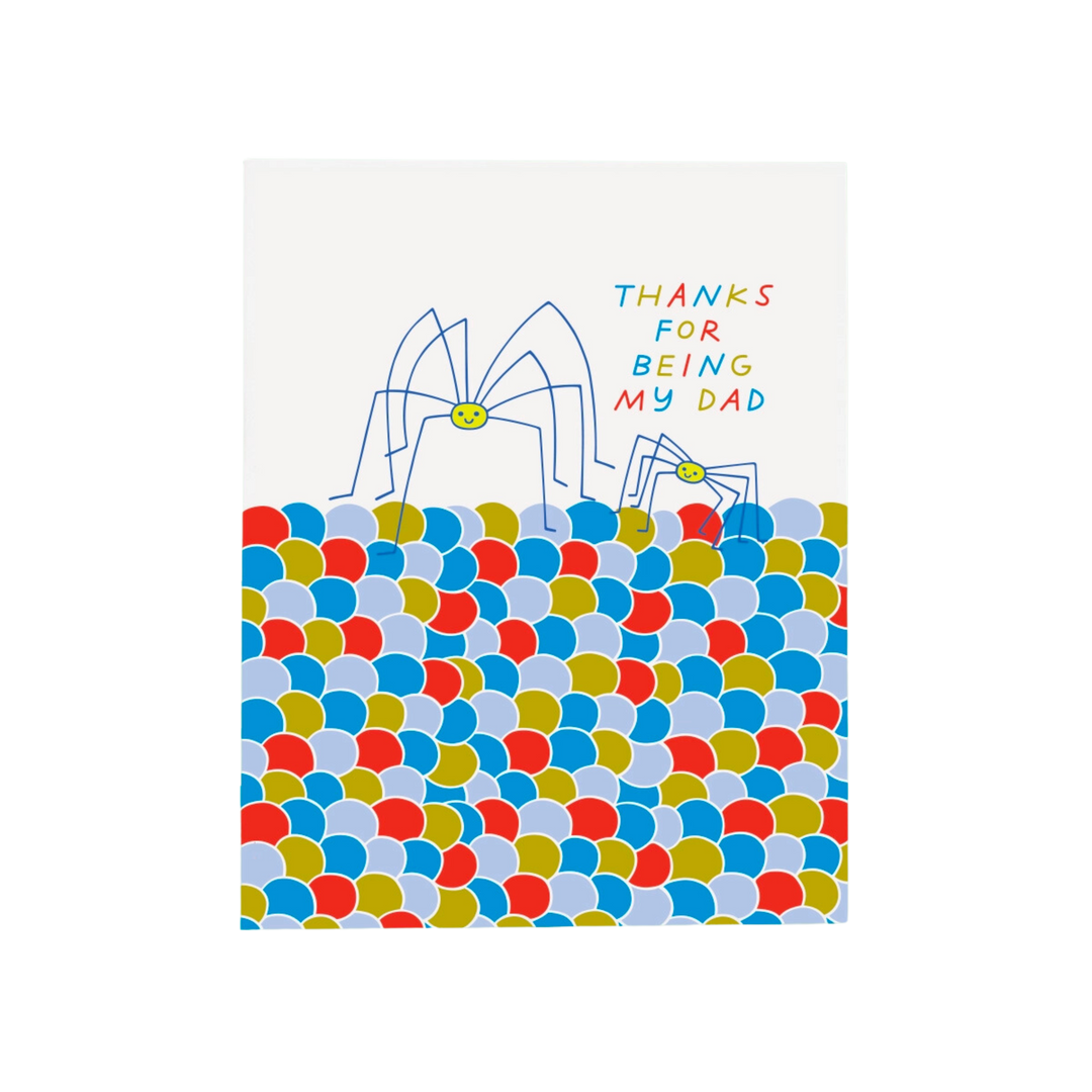 Daddy Long Legs Dad Card