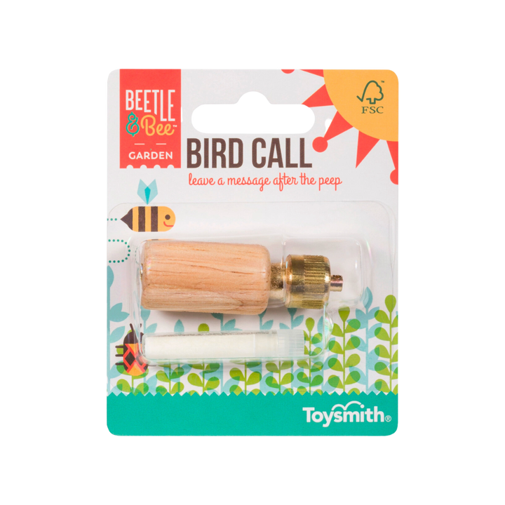 Bee Bird Call Wooden Toy