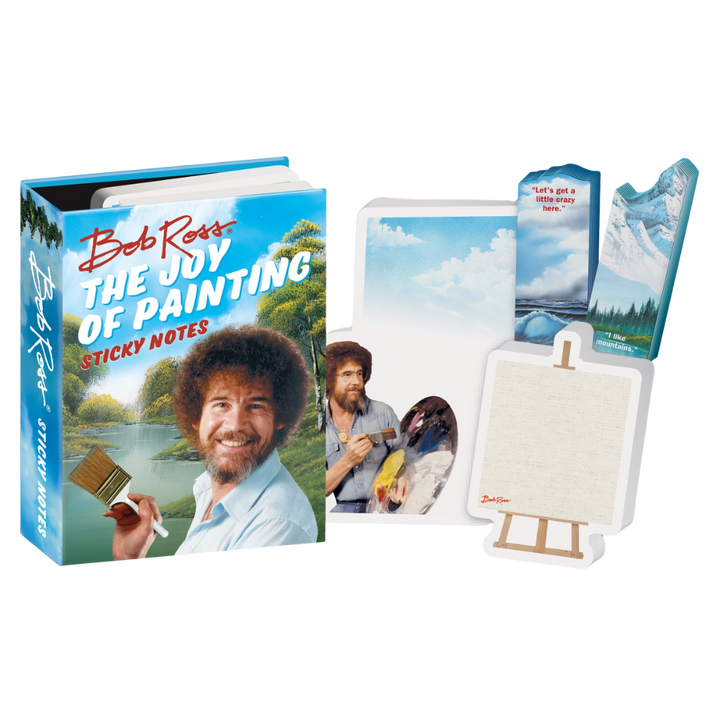 Bob Ross Sticky Notes