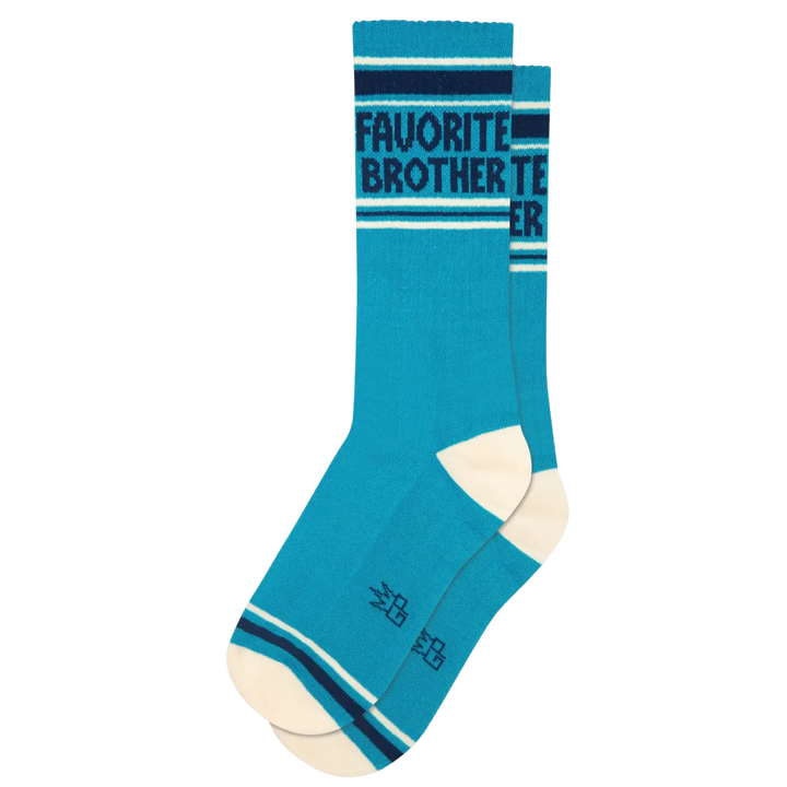 Favorite Brother Gym Crew Socks