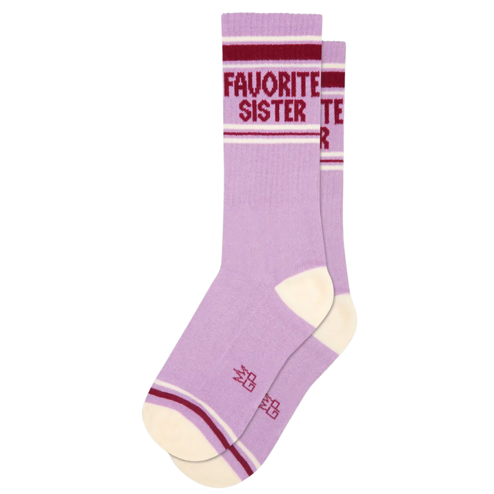 Favorite Sister Gym Crew Socks