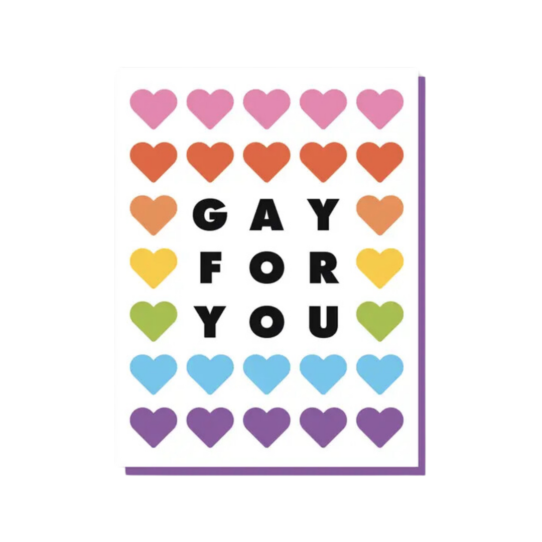 Gay For You A2 Card