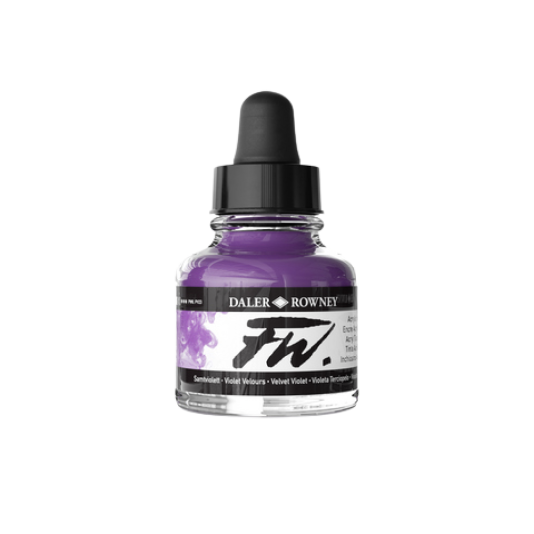 FW Liquid Acrylic Ink 1oz - Velvet Violet