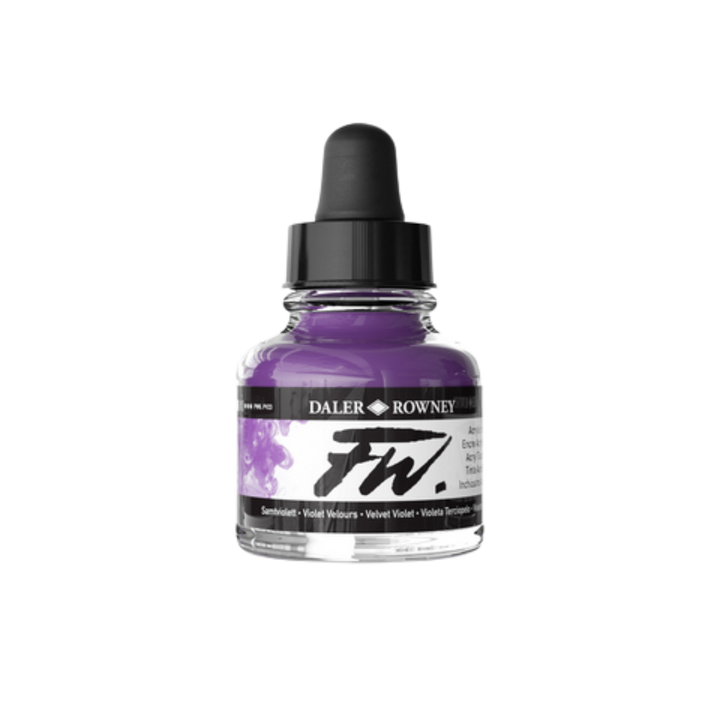 FW Liquid Acrylic Ink 1oz - Velvet Violet