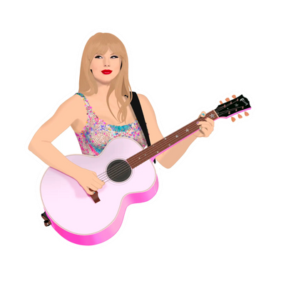 Taylor Swift Eras Tour Sticker