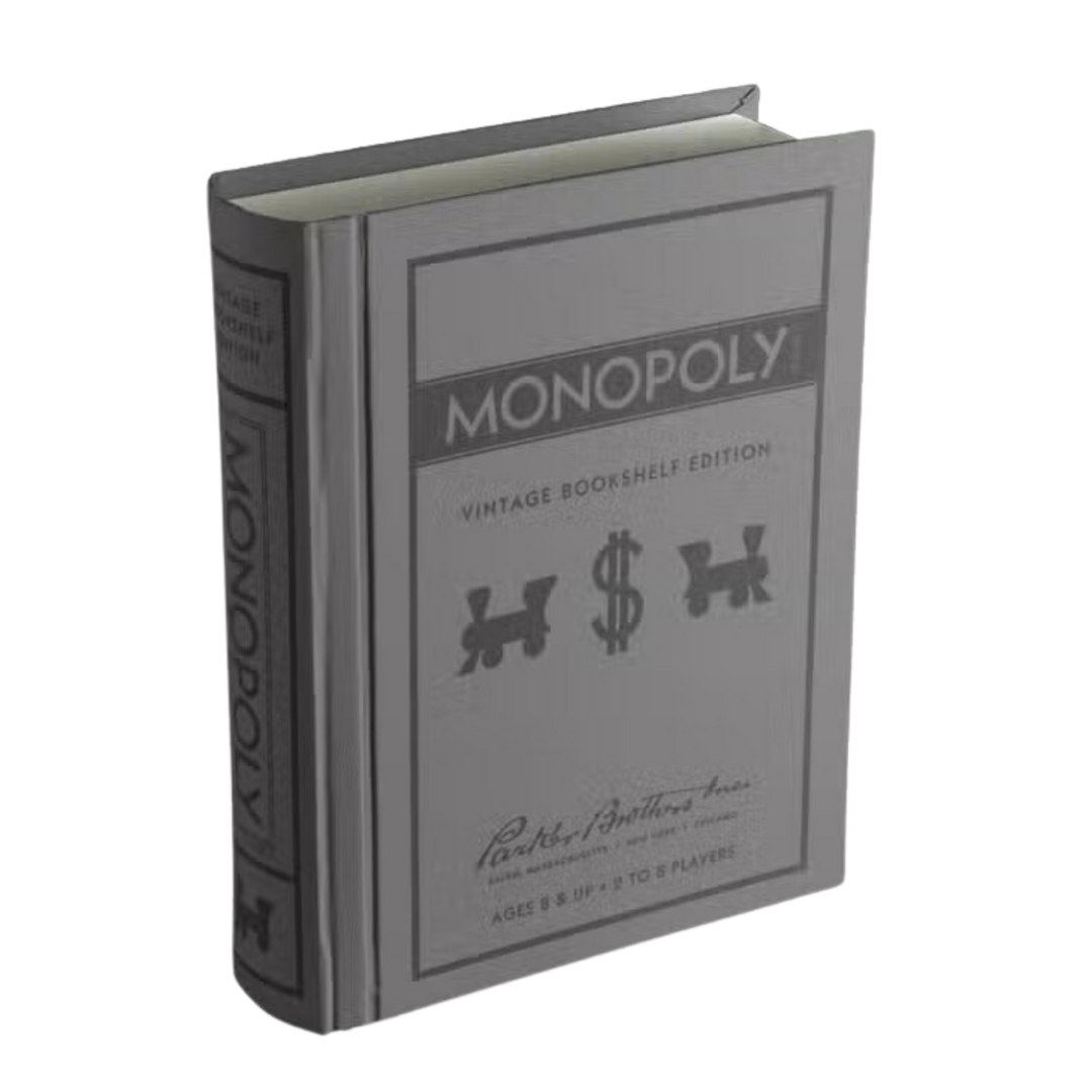 WS Game Company Monopoly Vintage Bookshelf Edition