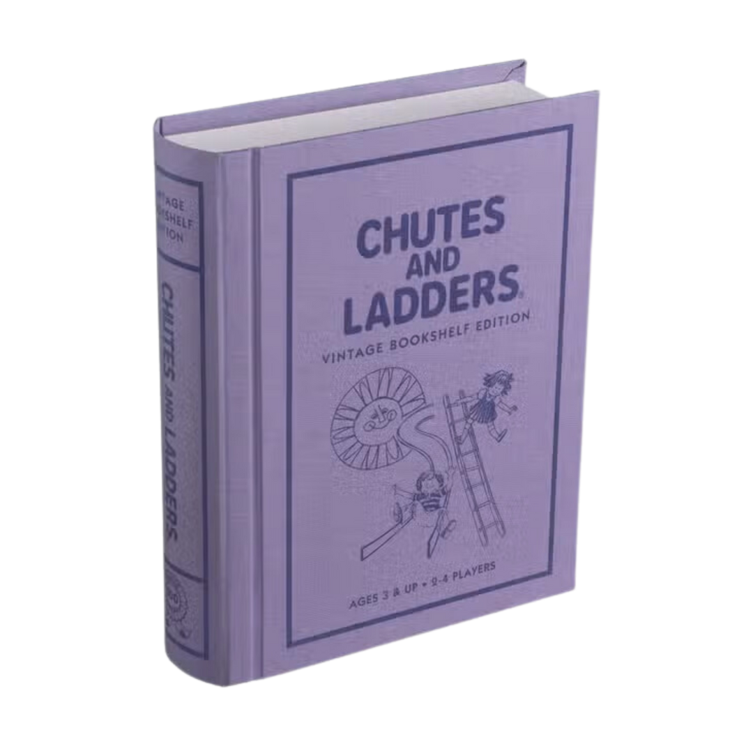 WS Game Company Chutes and Ladders Vintage Bookshelf Edition