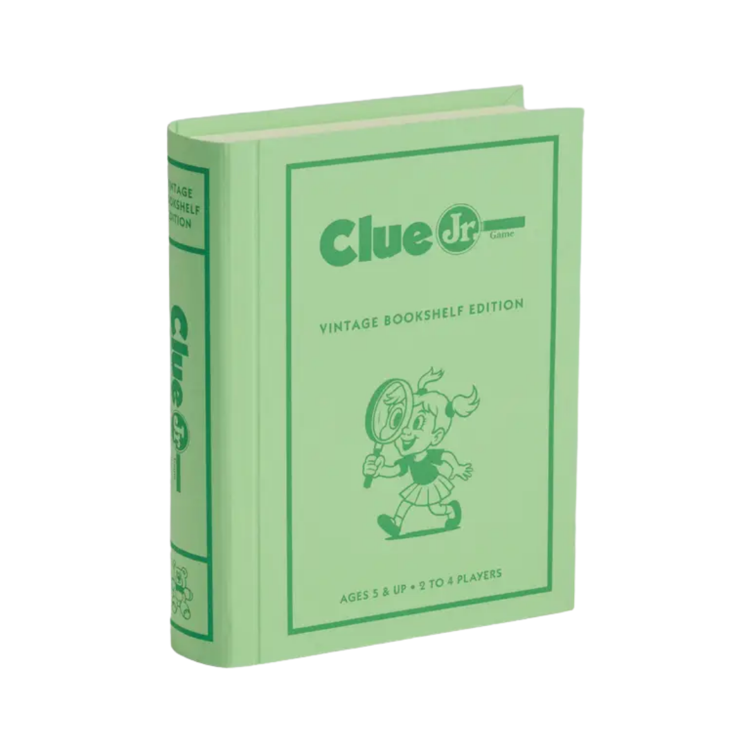 Clue Jr. Vintage Bookshelf Edition