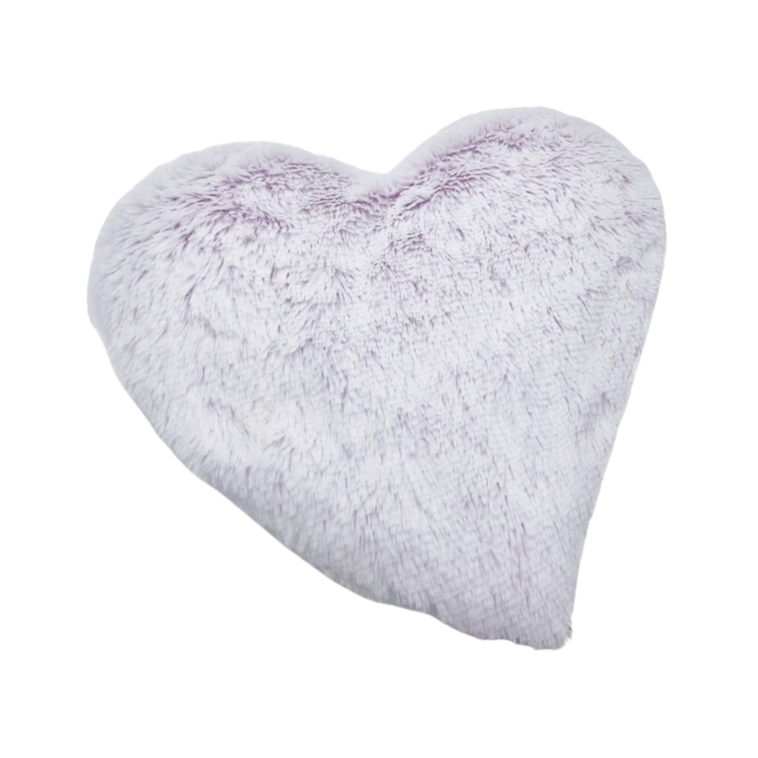 Lavender Marshmallow Warmies Heart Heat Pad