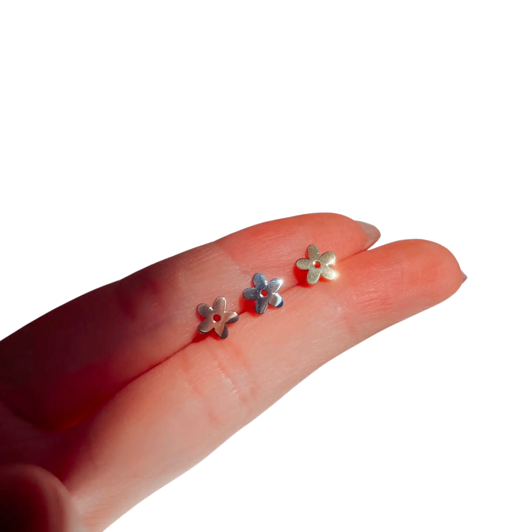 Dainty Little Tiny Things | Funky Flowers | Earring Studs