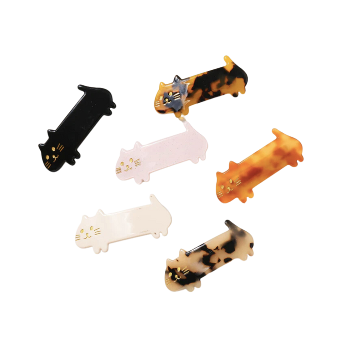 Cute Cat Barrette Hair Clips