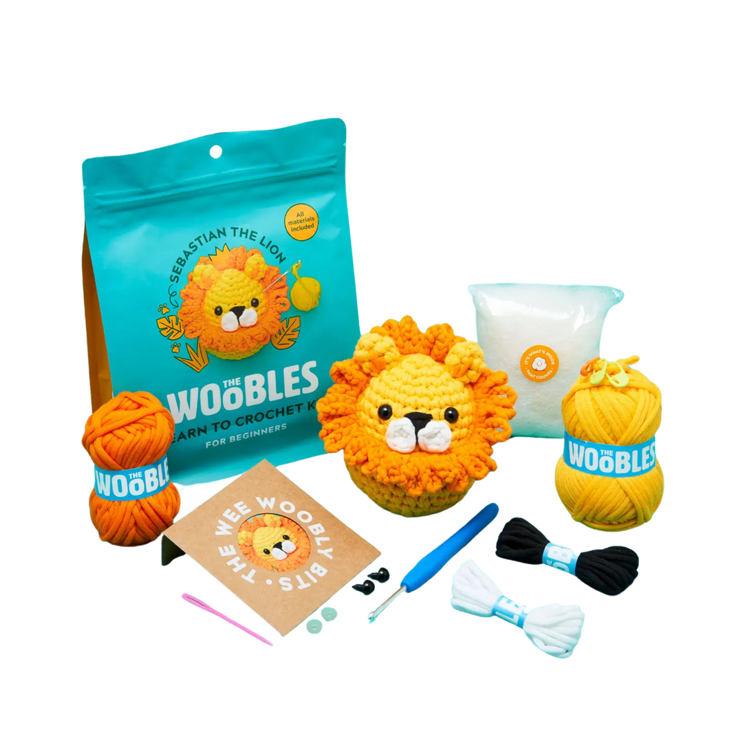 Sebastian the Lion Crochet Kit