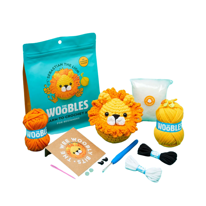 Sebastian the Lion Crochet Kit