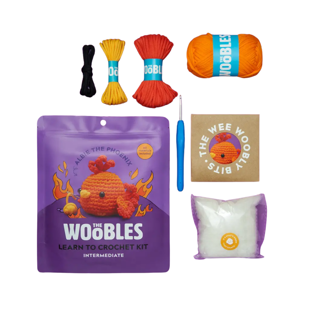 Albie the Phoenix Crochet Kit
