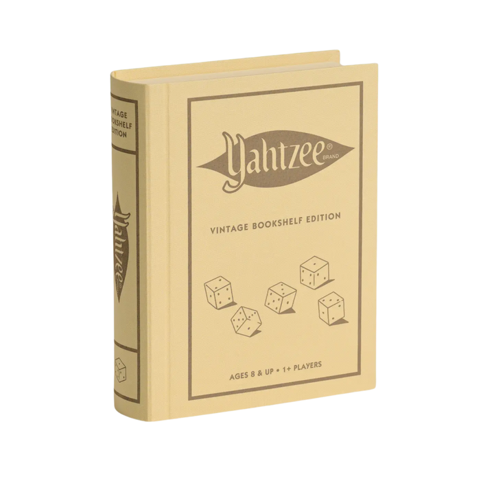 Yahtzee Vintage Bookshelf Edition