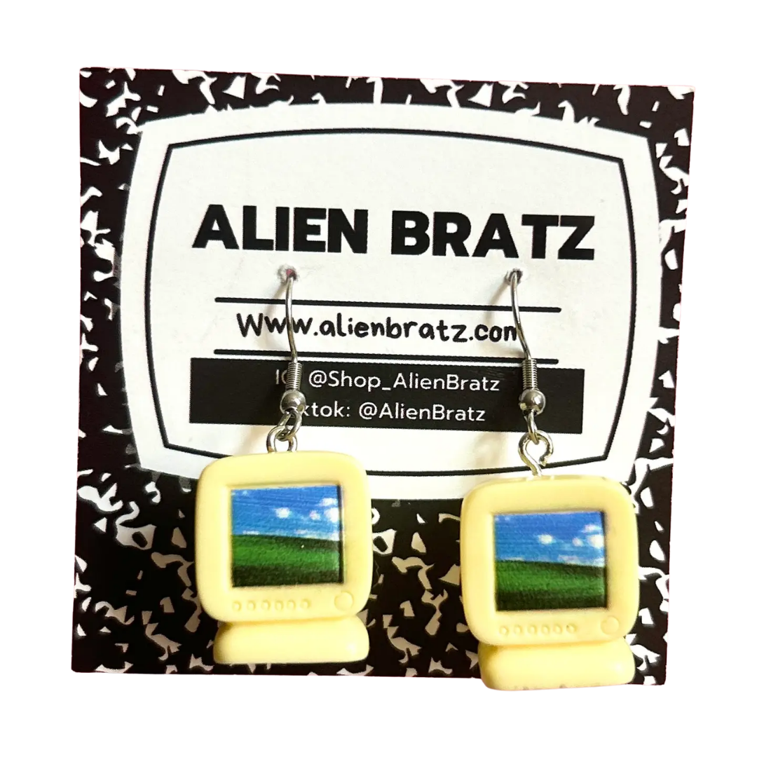 90's Computer Earrings