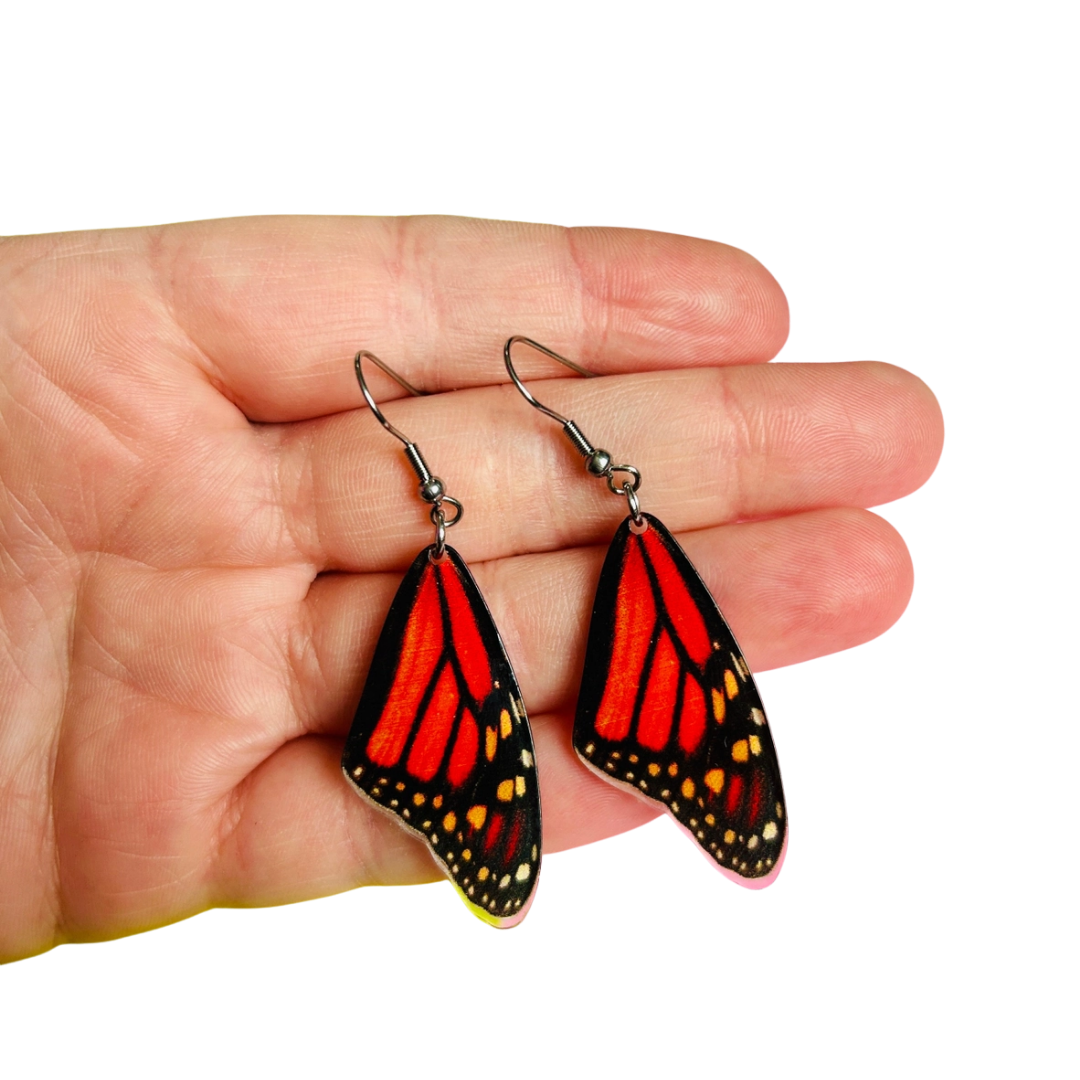 Monarch Butterfly Earrings
